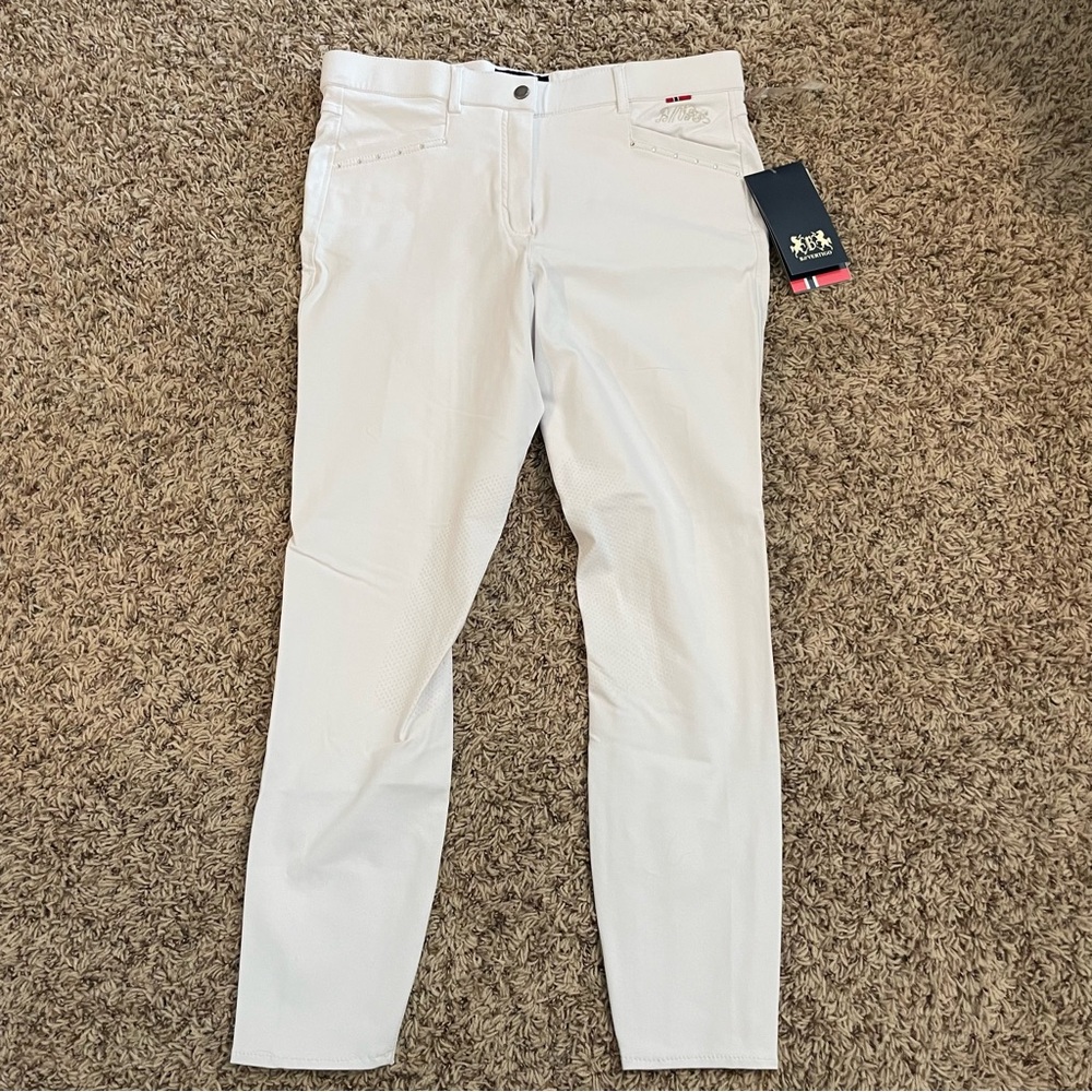 B Vertigo Olivia Women's Silicone Knee Patch Breeches